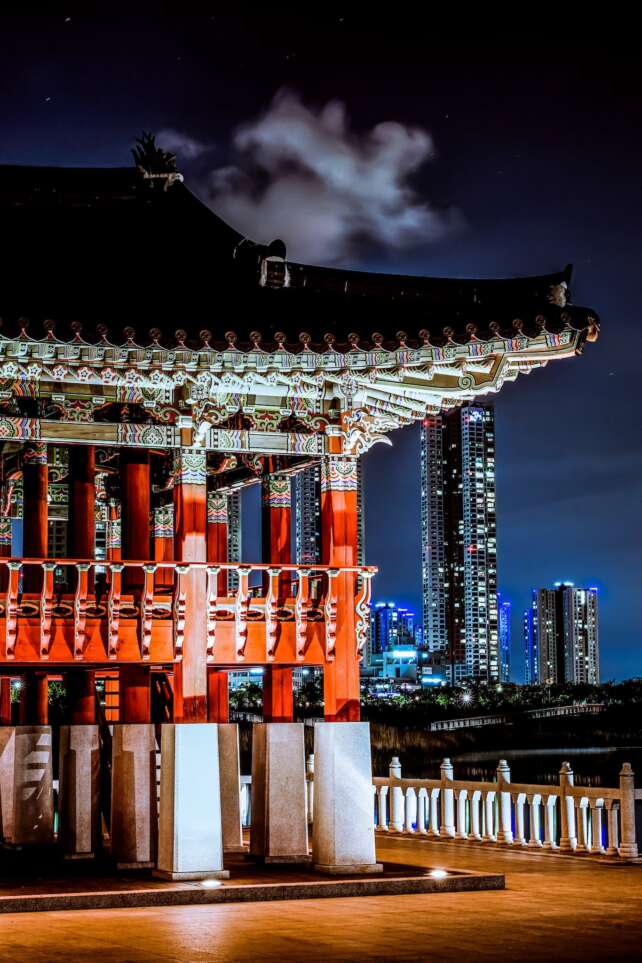 Facade of a Temple